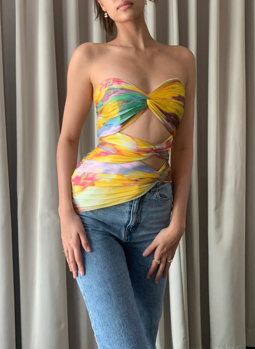 3 Carats Bustier (Exclusive Cha Ba Print) - Image 2