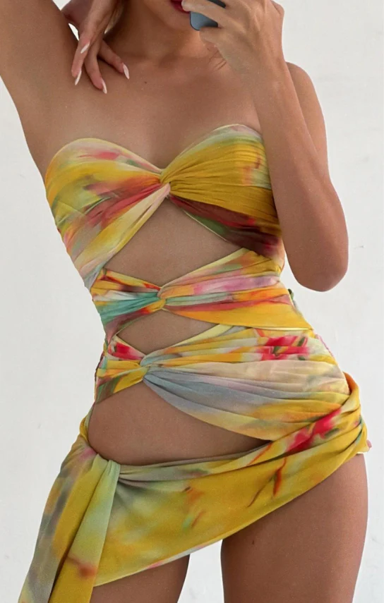 3 Carats Bustier (Exclusive Cha Ba Print) - Image 8