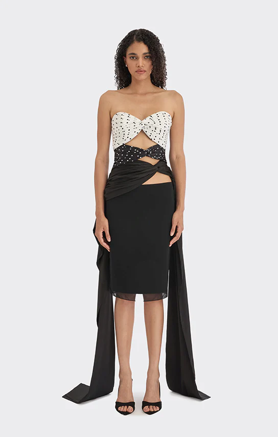 3 Carats Bustier (Polka Dots)