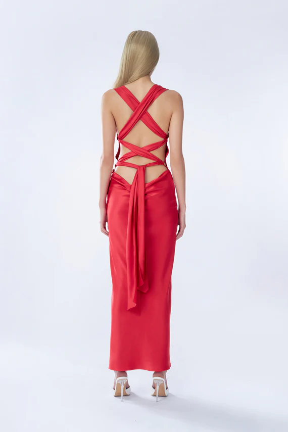 Angel Maxi Slip Dress - Image 3