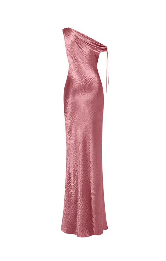 Asymmetric Off Shoulder Dress - Image 8