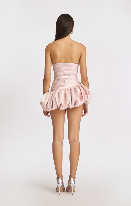 Balloon Draped Mini Dress - Image 18