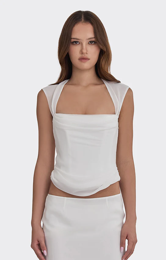 Belle Draped Corset - Image 14