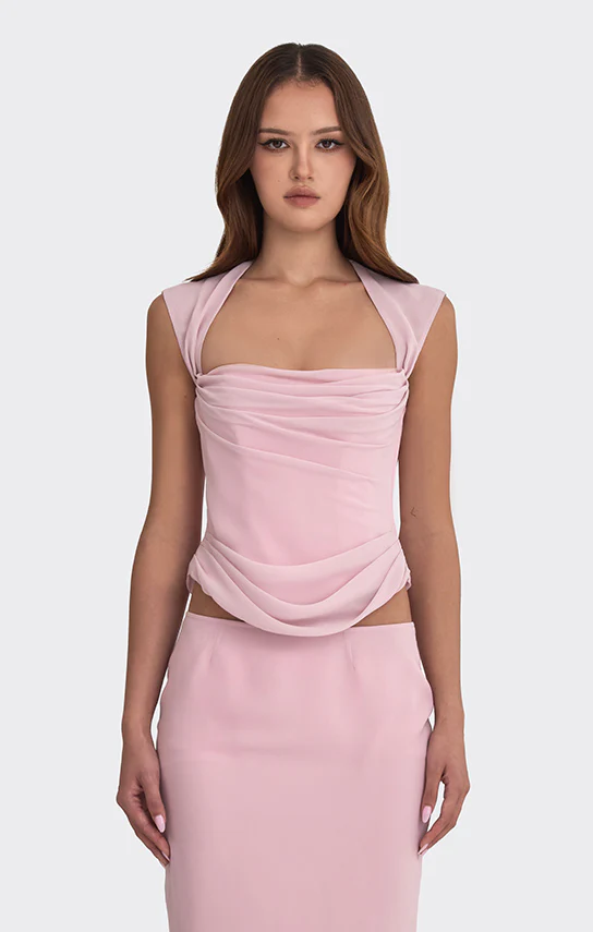 Belle Draped Corset - Image 9