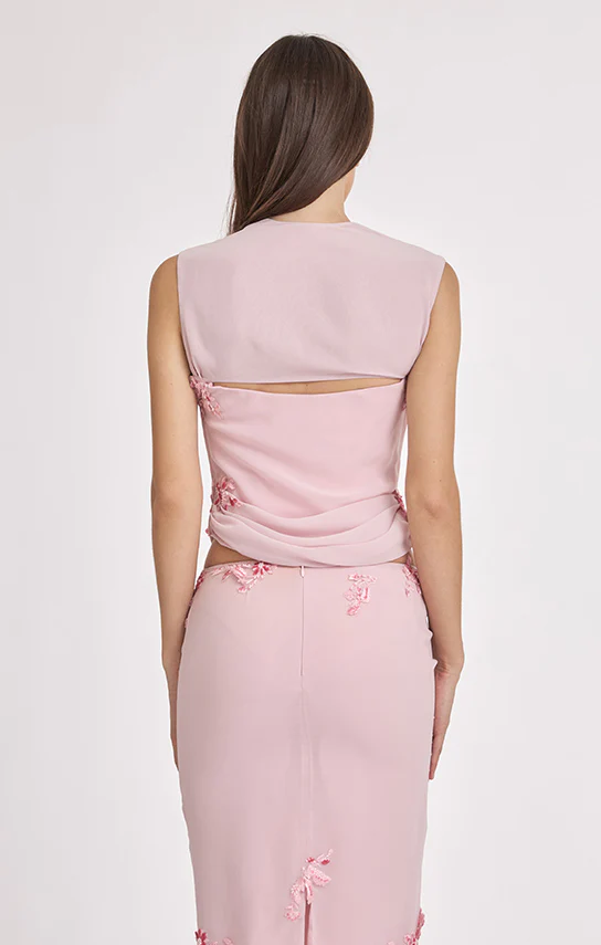 Belle Draped Lace Corset - Image 10
