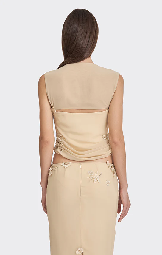 Belle Draped Lace Corset - Image 25