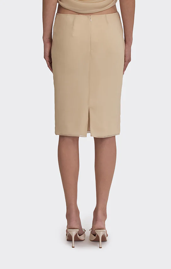 Belle Knee-Length Skirt (Lining) - Image 7
