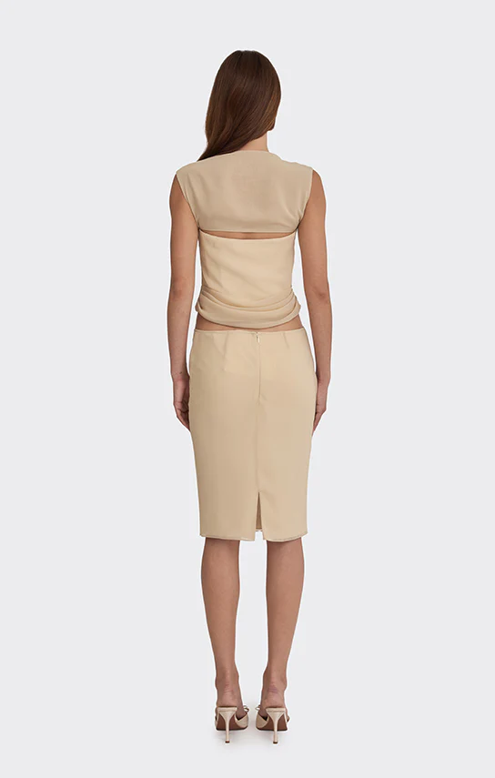 Belle Knee-Length Skirt (Lining) - Image 8