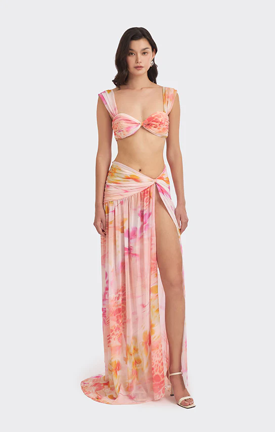 Betta Draped Bra (Exclusive Print)