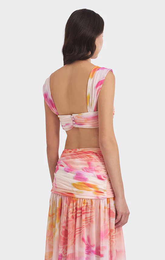 Betta Draped Bra (Exclusive Print) - Image 4