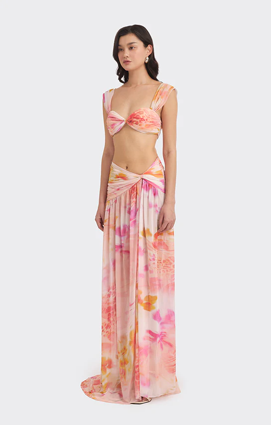 Betta Draped Bra (Exclusive Print) - Image 5