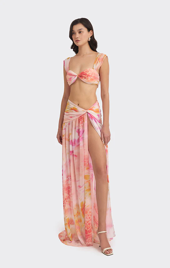 Betta Draped Bra (Exclusive Print) - Image 6