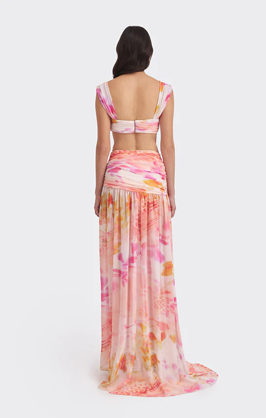 Betta Draped Bra (Exclusive Print) - Image 8