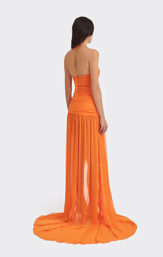 Betta Draped Maxi Dress - Image 12