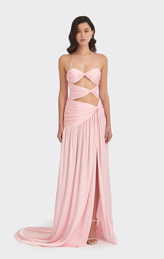Betta Draped Maxi Dress - Image 3