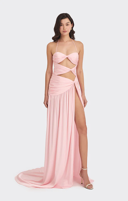 Betta Draped Maxi Dress - Image 4