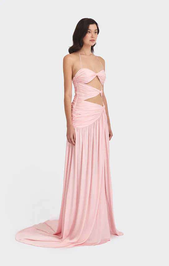 Betta Draped Maxi Dress - Image 6
