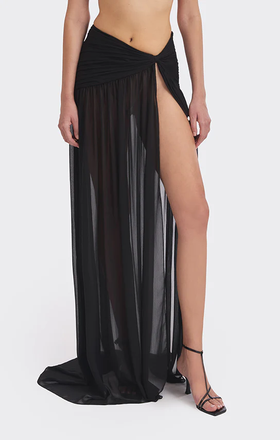 Betta Draped Maxi Skirt - Image 2