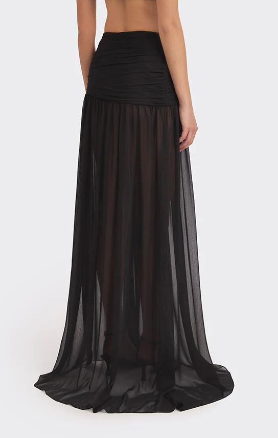 Betta Draped Maxi Skirt - Image 4