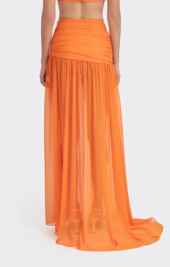 Betta Draped Maxi Skirt - Image 9