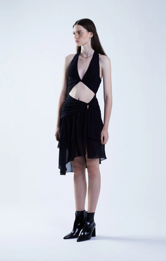 Betta Draped Mini Skirt - Image 4