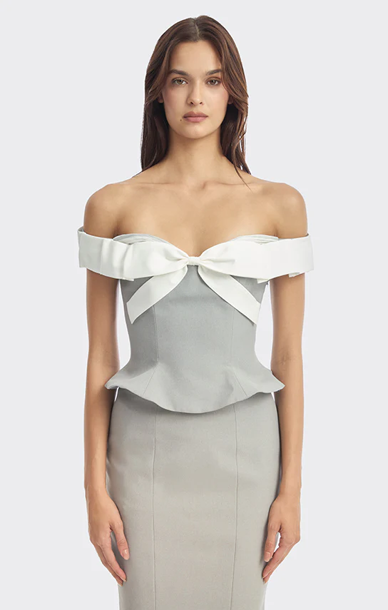 Bow Corset Bustier - Image 13