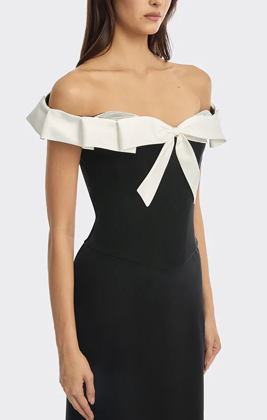 Bow Corset Maxi Dress - Image 6
