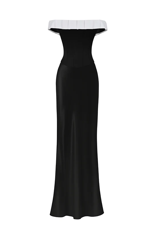 Bow Corset Maxi Dress - Image 9