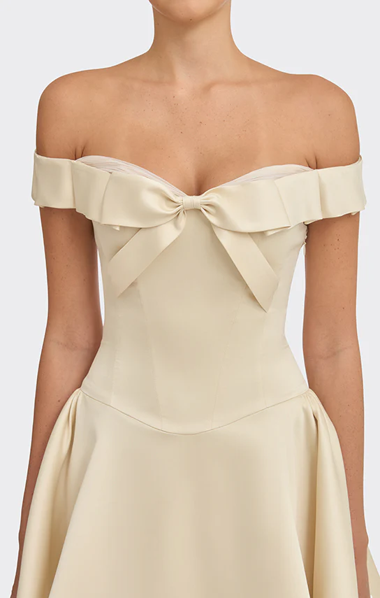 Bow Corset Mini Dress - Image 3