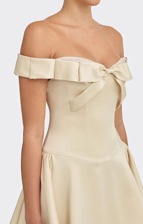 Bow Corset Mini Dress - Image 4