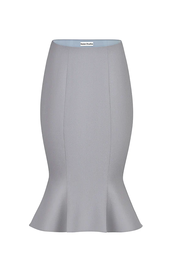 Bow Knee-Length Skirt - Image 13