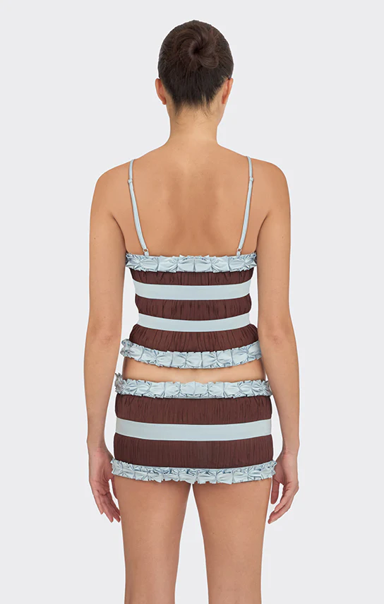 Bow Trim Bustier (Two-Tone) - Image 10