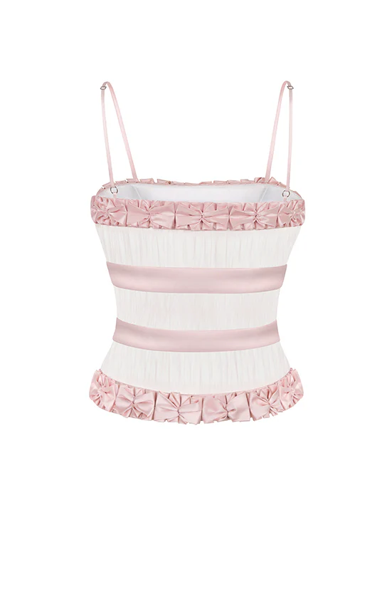 Bow Trim Bustier (Two-Tone) - Image 13
