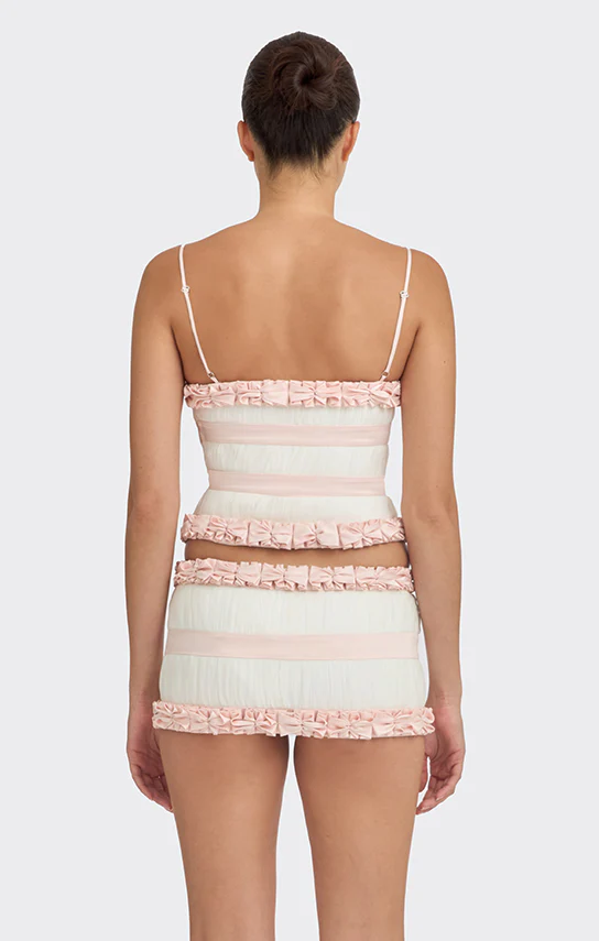 Bow Trim Bustier (Two-Tone) - Image 4