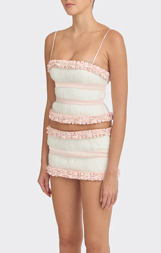 Bow Trim Bustier (Two-Tone) - Image 5