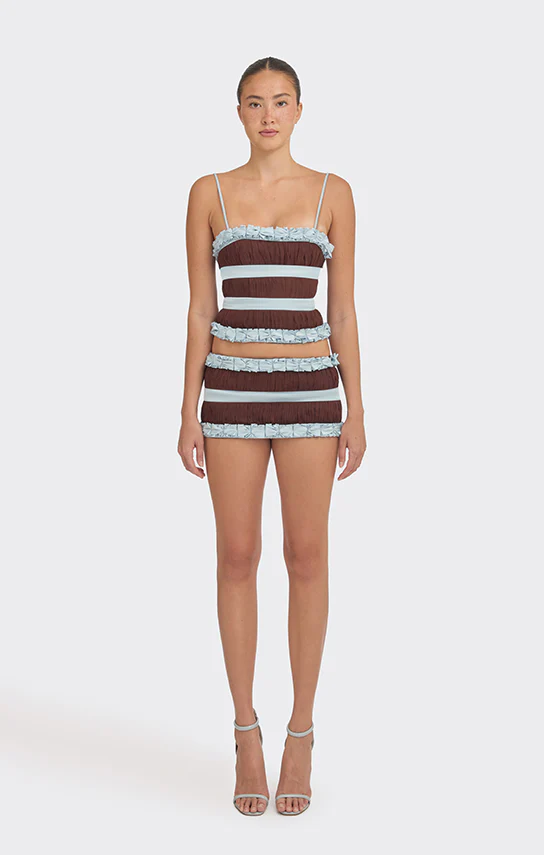 Bow Trim Bustier (Two-Tone) - Image 6