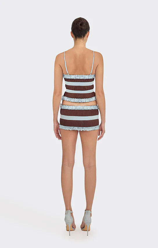 Bow Trim Bustier (Two-Tone) - Image 7