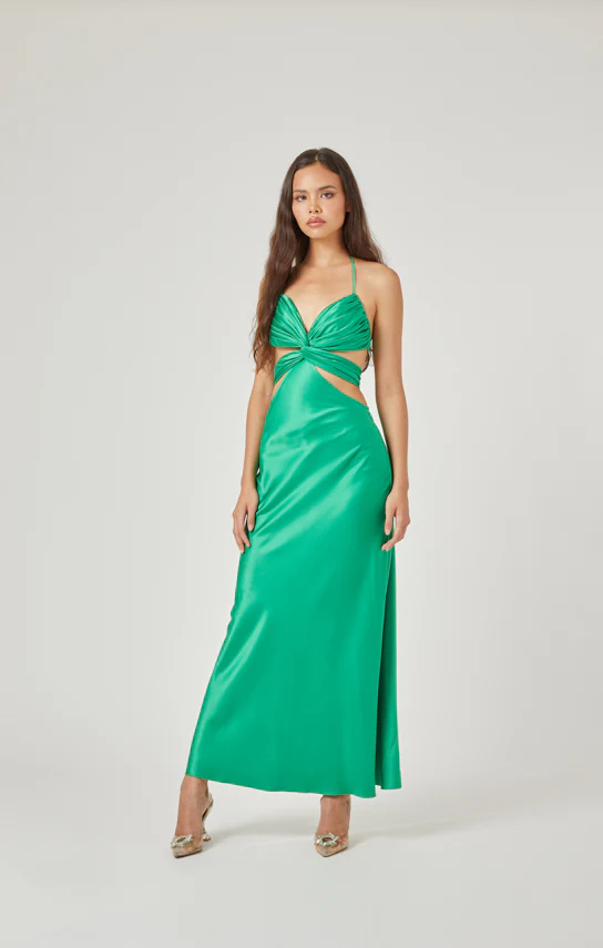 Butterfly Cut-Out Maxi Slip Dress - Image 38