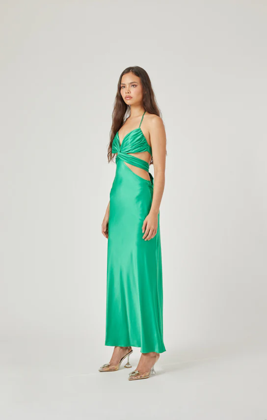 Butterfly Cut-Out Maxi Slip Dress - Image 40