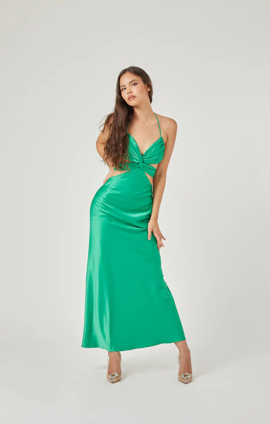 Butterfly Cut-Out Maxi Slip Dress - Image 42