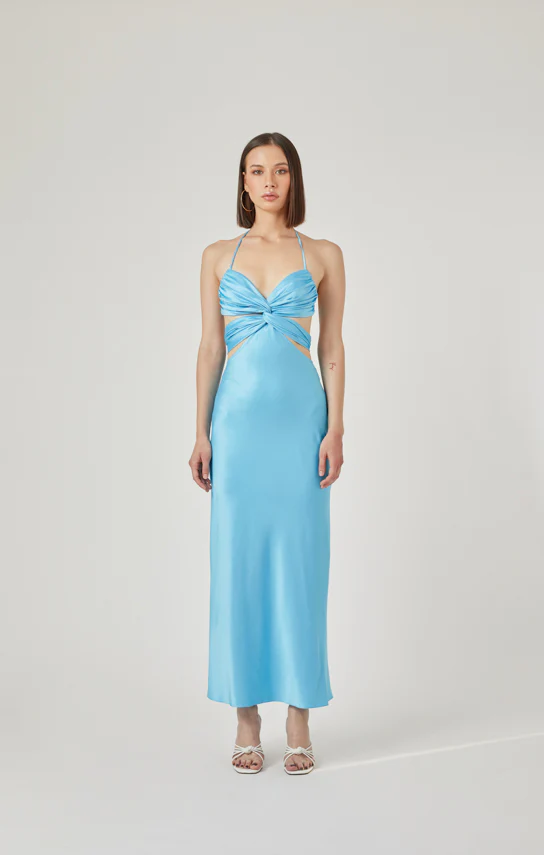 Butterfly Cut-Out Maxi Slip Dress - Image 46