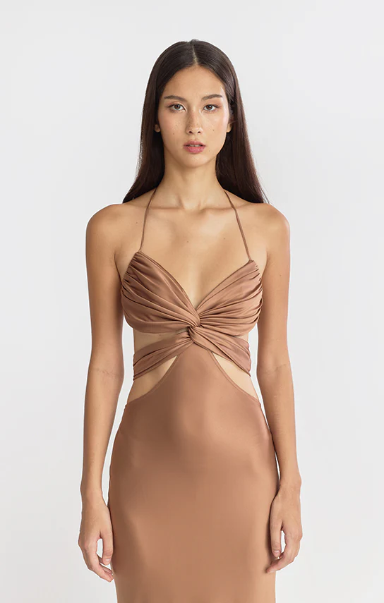 Butterfly Cut-Out Maxi Slip Dress - Image 9