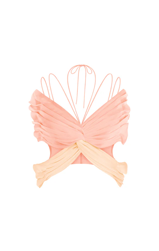 Butterfly Wings Corset (Two-Tone)