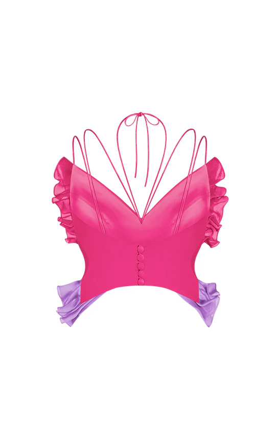 Butterfly Wings Corset (Two-Tone) - Image 16