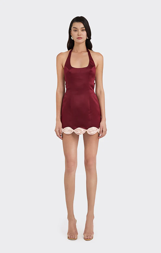 Cake Bow Mini Dress