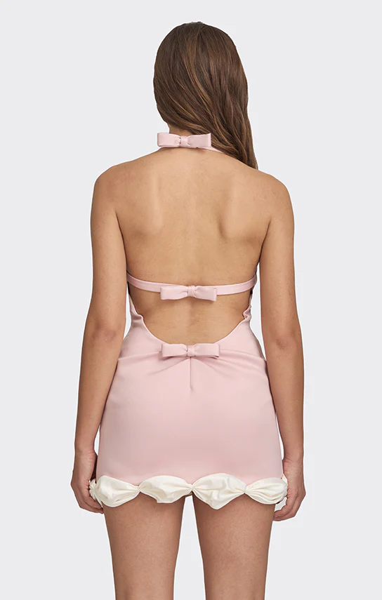 Cake Bow Mini Dress - Image 15