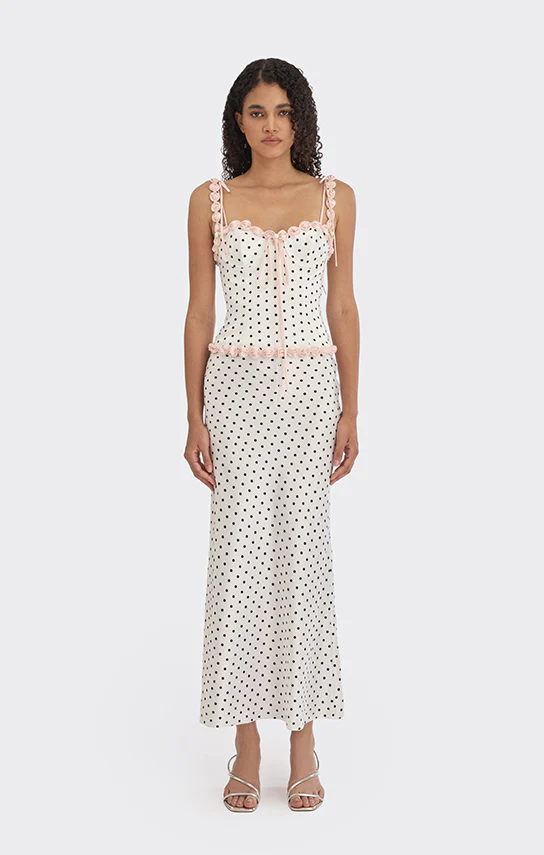 Cake Bustier (Polka Dots)