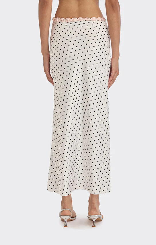 Cake Maxi Skirt (Polka Dots) - Image 3