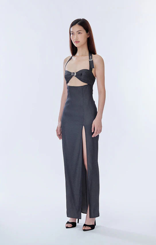 Carats Belt Maxi Dress - Image 2