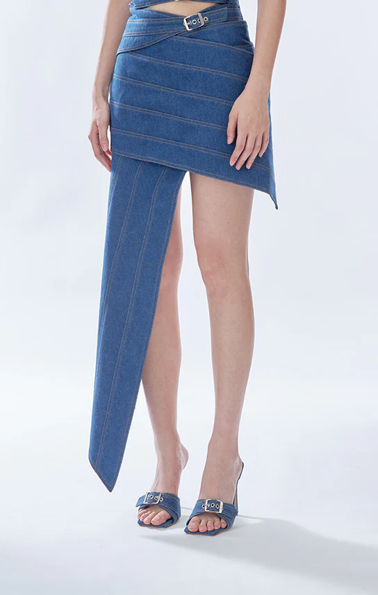 Carats Wraps Tail Maxi Skirt - Image 7